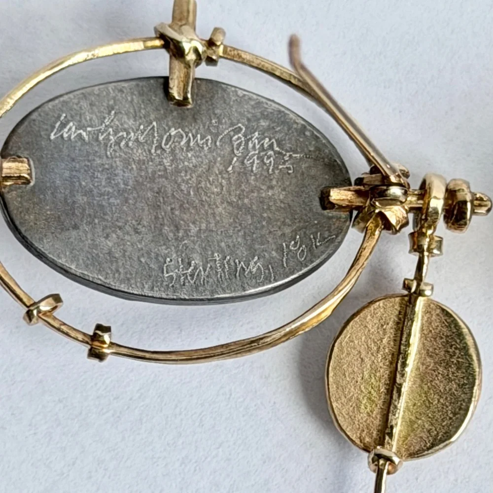 Carolyn Morris Bach Brooch and Earrings Set - Picture 13 of 15